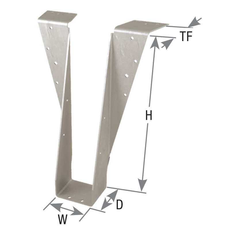 MIT Medium I-Joist Top-Flange Hanger