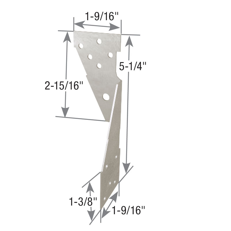 RT7 Rafter Tie (left version shown)