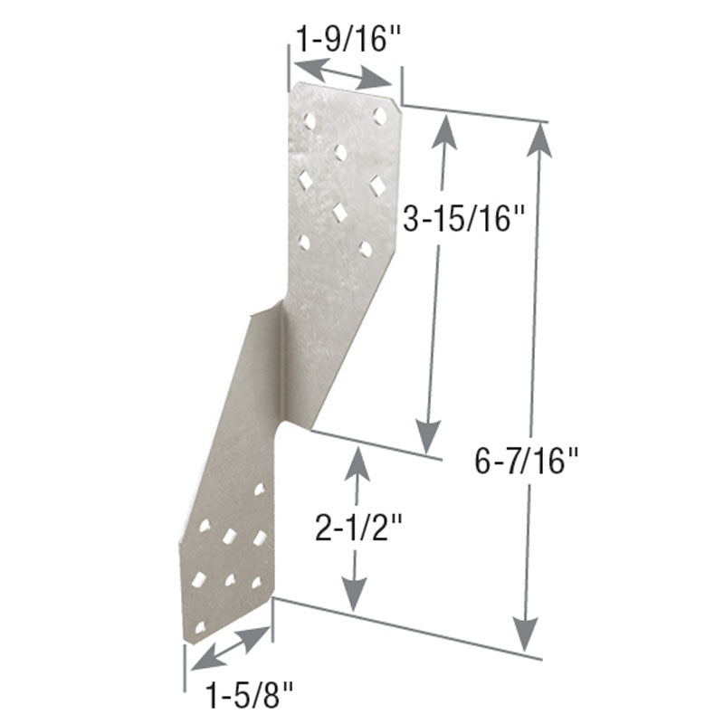 RT7AT Reversible/Universal Rafter Tie