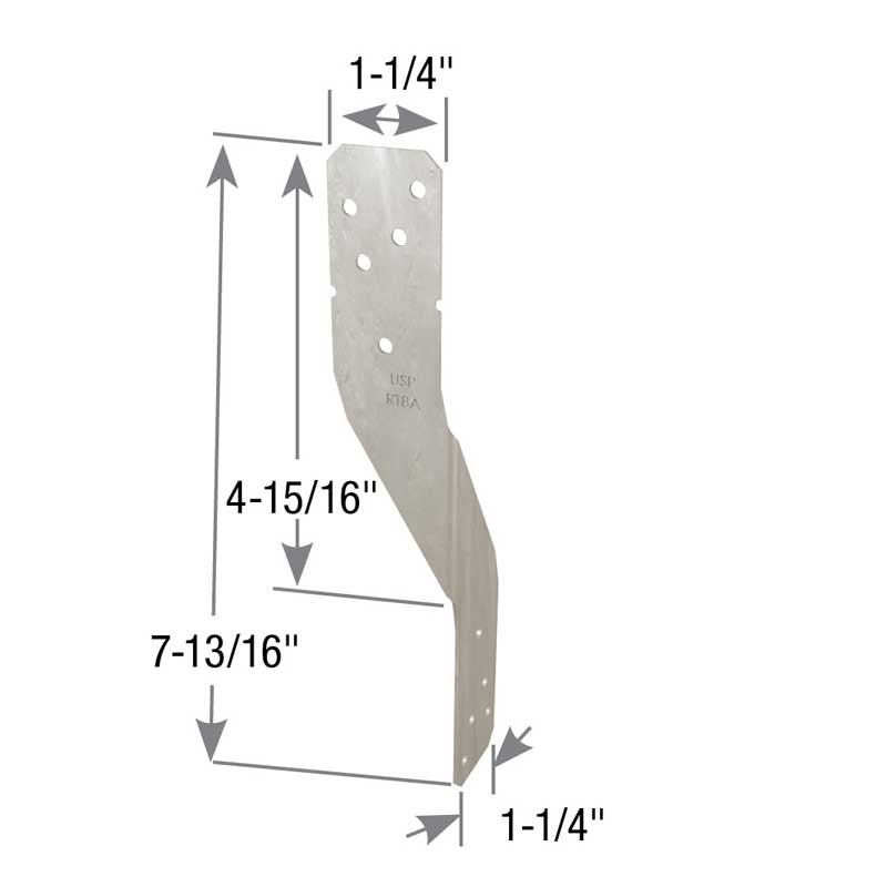 RT8A Reversible Rafter Tie