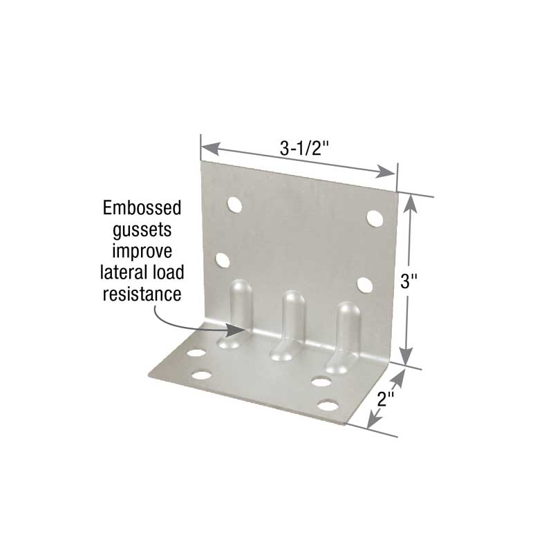 HGA10 Hurricane Gusset Angle