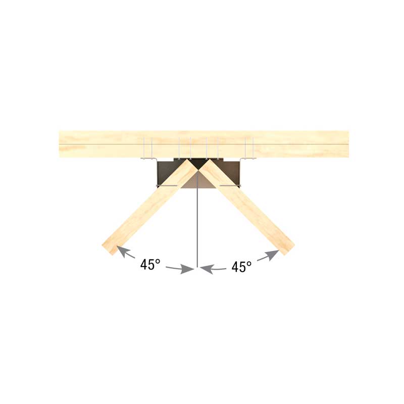 Typical HHC installation (top view)