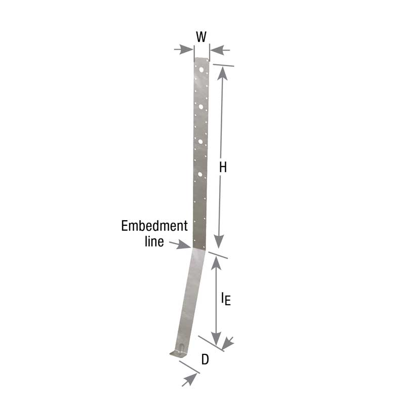 HPAHD22-2P Foundation Strap