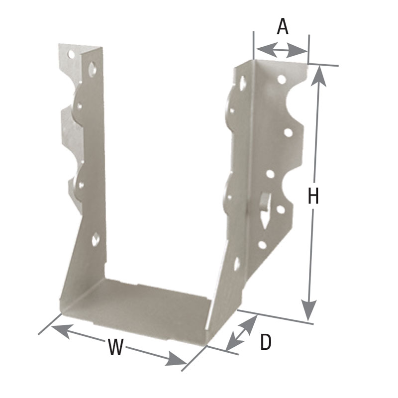 SUH26-2 Face Mount Joist Hanger