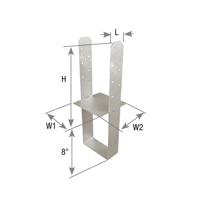 KCBQ66 Column Base