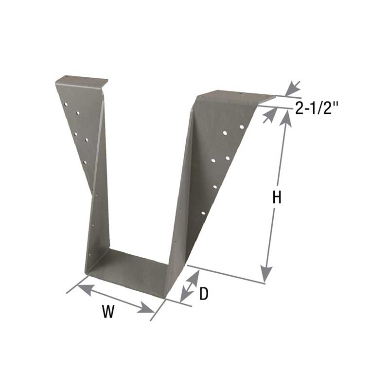 KHGB Glulam Top Mount Hanger