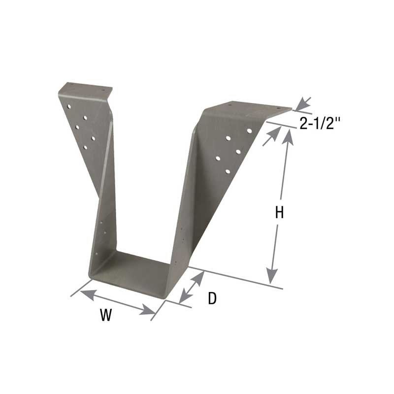 KGB Glulam Top Mount Hanger