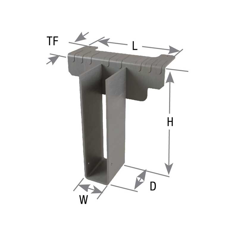 SW210 Welded Top Flange Hanger