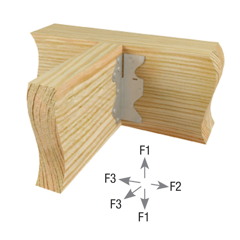 Typical MPA1 joist / header installation (Figure 1)