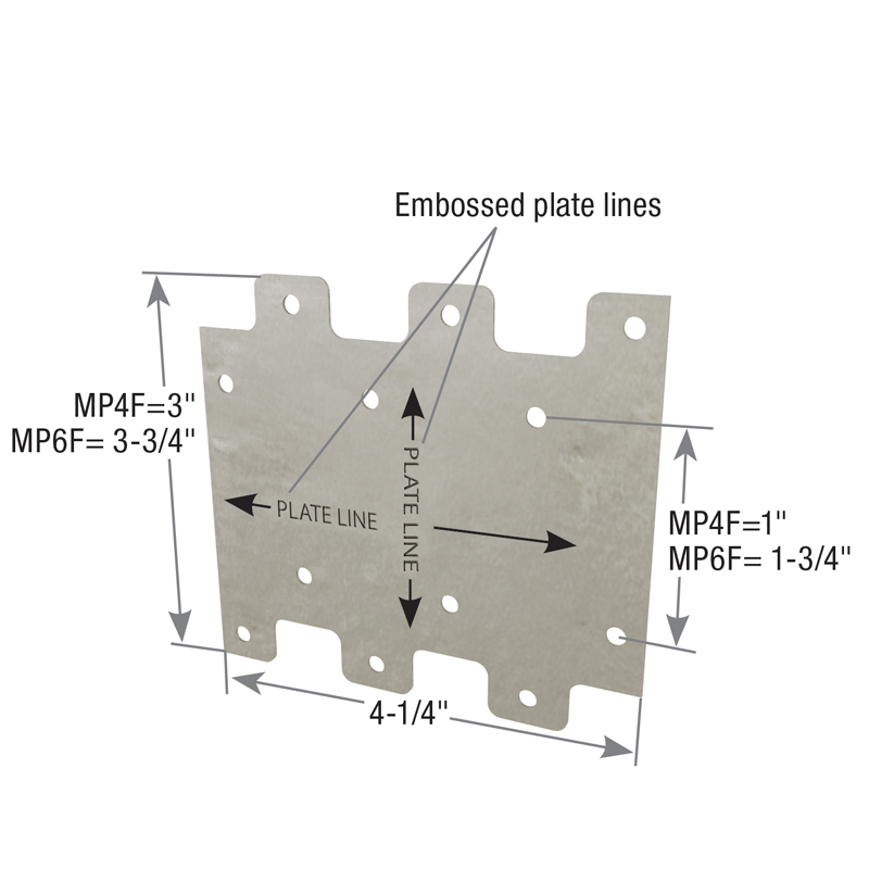 MPF Flat Framing Angle