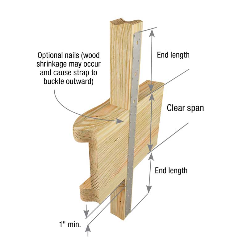 Typical KST237 floor-to-floor installation