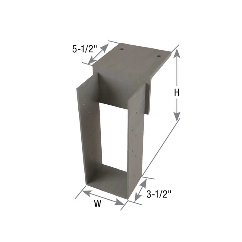 NFM3 Narrow Flange Masonry Hanger