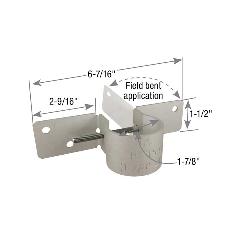 PRT15-TZ Pipe Rail Tie