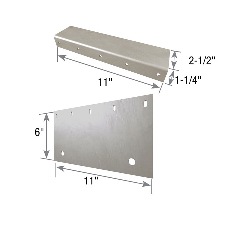 SRC Sill Retrofit Connector (channel and plate components)