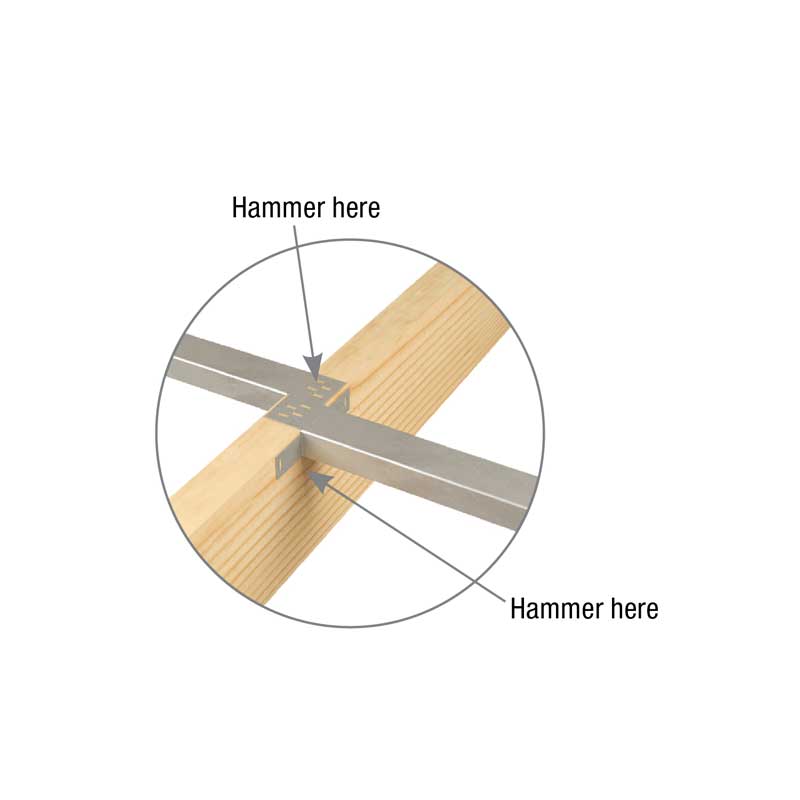 Chord attachment detail