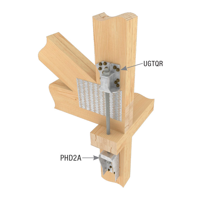 Typical UGTQR single installation with PHD2A