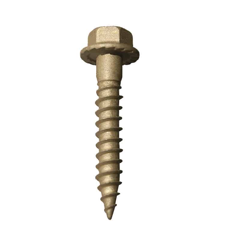 WS15-GC Structural Wood Screw in Gold Coat Finish