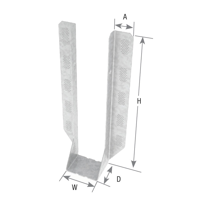 MTHF25112 Face Mount Hanger