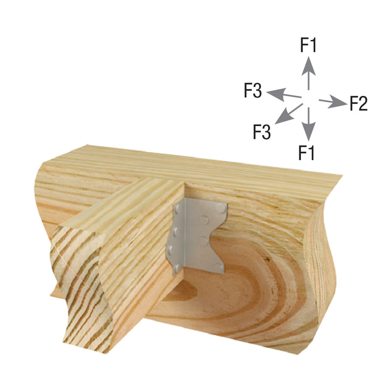 Typical MP34 joist / header installation